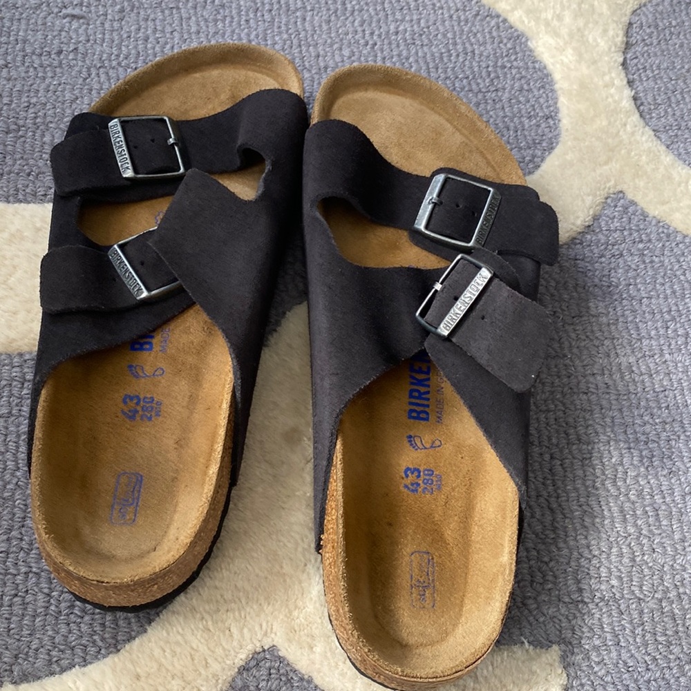 NWOT Birkenstock mens 10 (43) Charcoal Gray